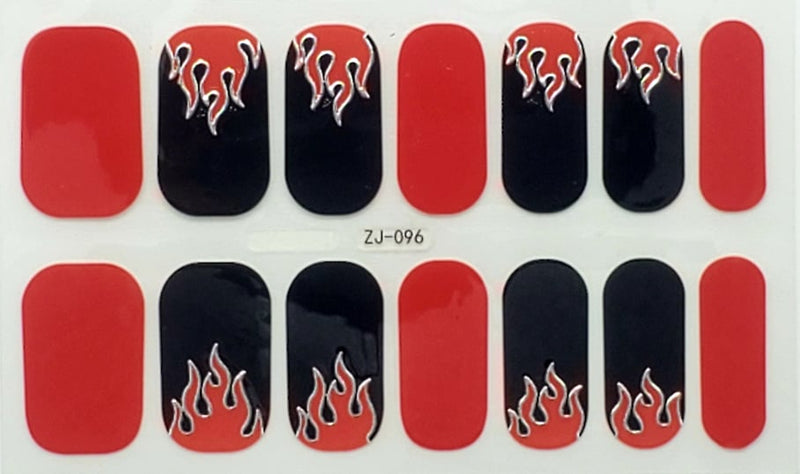 Red Flames- Pattern Design